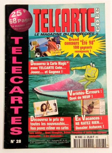 Telecarte settembre 1998 - settembre,