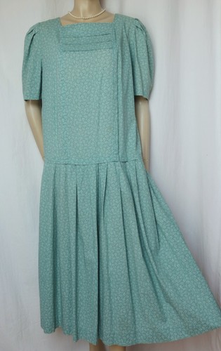 Abito laura ashley verde - laura,
