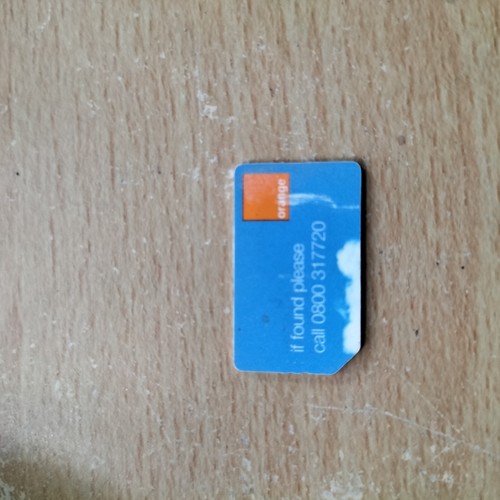 Scheda sim orange - pay, as