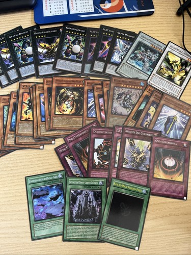 Lotto carte yugioh - carte,