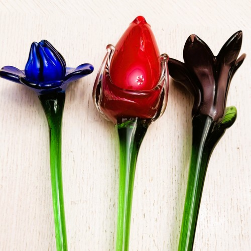 Fiore vetro artistico - in,