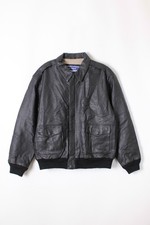 Vintage Leather Flight Jacket