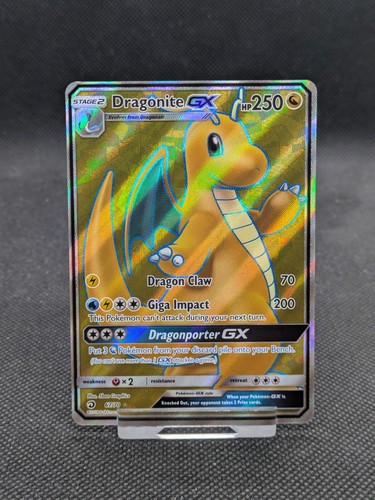 Pokemon dragonite full art - dragonite, gx
