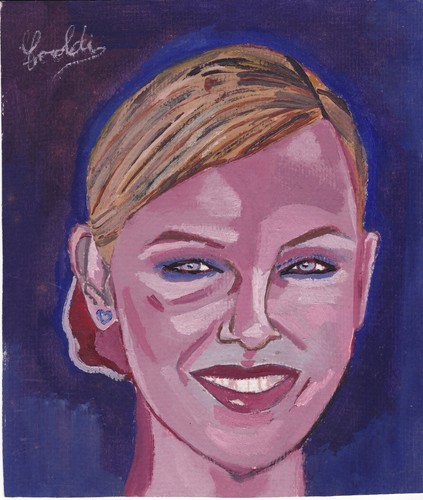 Disegno olio carta - olio, su