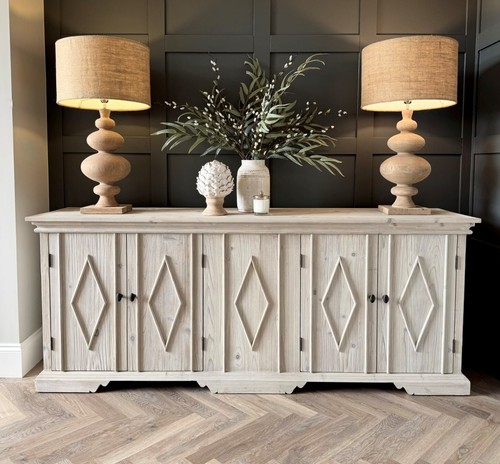 Credenza grande ante pino - credenza,