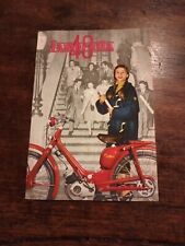 Cartoncino Leggero Pubblicitario Moto Lambretta 48 Raro 13.2x 19.7 Cm
