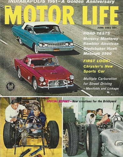 Vintage june 1961 motor life - vintage,