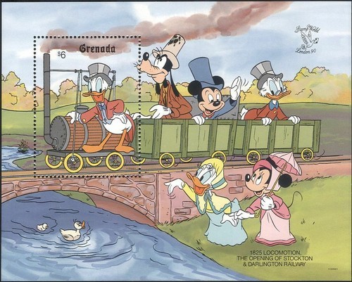 Grenada 1990 disney topolino - grenada,
