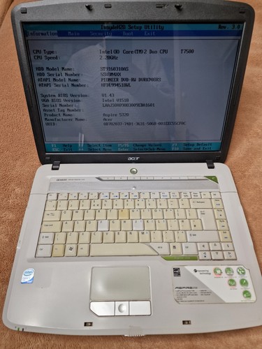 Acer aspire 5720 computer - aspire,