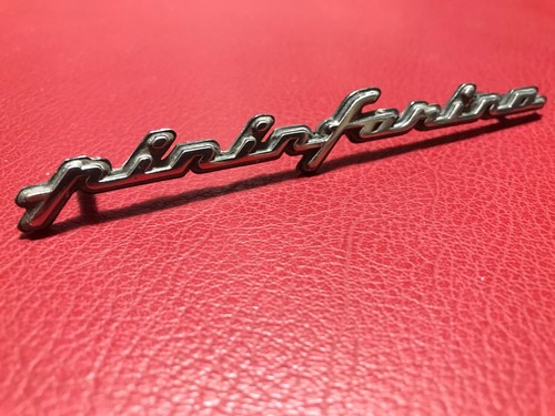 Pininfarina logo metallo sigla - pininfarina,