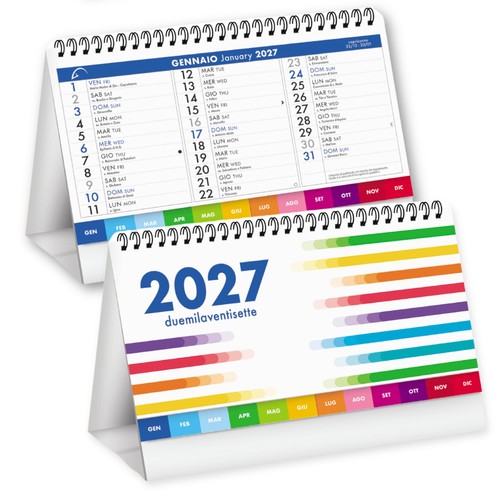 Calendario tavolo 2027 - 2027,