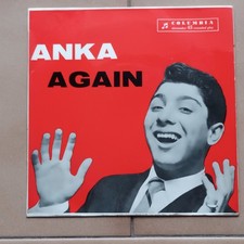 PAUL ANKA-Extended Play  ANKA AGAIN   7" 45 giri  ITALIA  gennaio 1959  Columbia