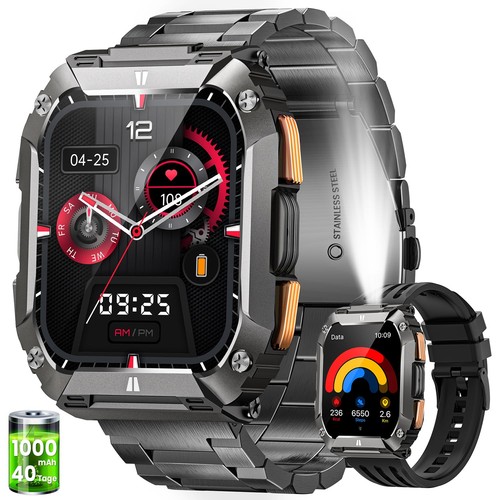 Smartwatch uomo militare - uomo, con