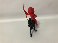 INDIAN COWBOY SOLDIER ON