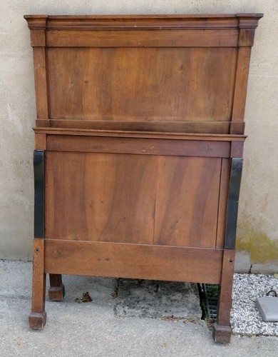 Letto singolo noce - singolo,