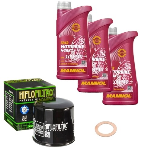 Hiflo ölfilter set mannol - hiflo,