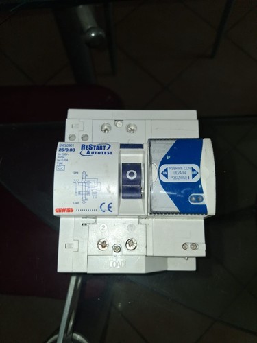 Interruttore riarmo gewiss - riarmo,
