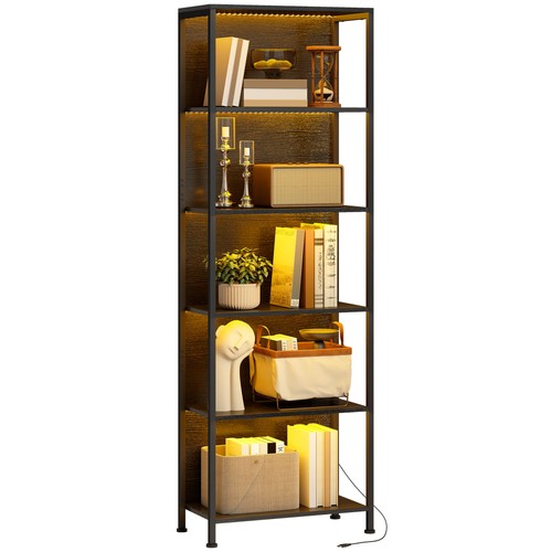 Homcom scaffale libreria - scaffale,