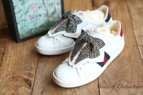 Gucci ace bow snake skin - ace,