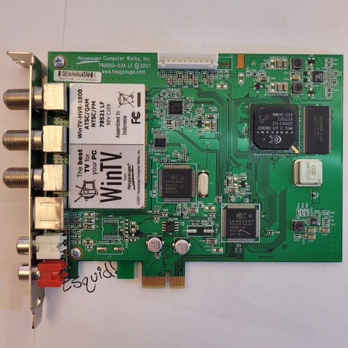 Hauppauge wintv hvr 1800 - hauppauge, wintv-hvr-1800