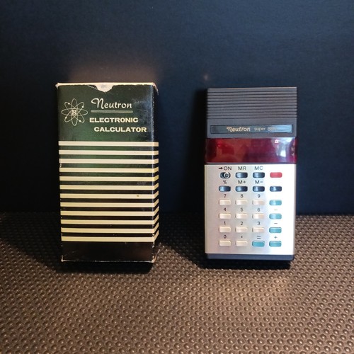 Neutron vintage calculator - neutron,