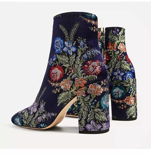 Nuovi stivaletti zara jacquard - stivaletti,