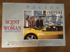 B6,FOTOBUSTA,SCENT OF A WOMAN,AL PACINO,FERRARI TESTAROSSA,CAR profumo donna 92