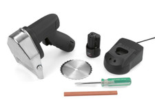 Coltello Elettrico a Batteria per Kebab, Shawarma, Gyros, Spessore Di Taglio Reg