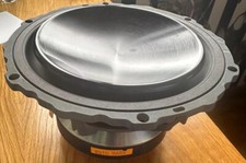 B&W PV1D LF02917 piastra altoparlante unità woover basso nero Bowers Wilkins