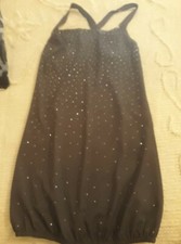  TUBINO   LIU-JO.  Elegante Nero da Cerimonia Sexy Corto Mini Estivo Estate S M