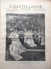 L'Illustrazione Italiana del 17 Febbraio 1901 Kubelik Guglielmina Olanda Pechino