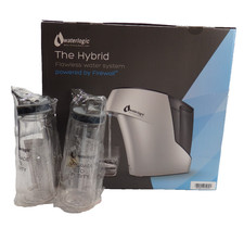 Purificatore d'acqua ibrido Waterlogic con 2 bottiglie d'acqua - NUOVO