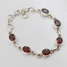 Bracciale Granato Argento 925