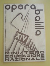 opera balilla XIV MINISTRY OF