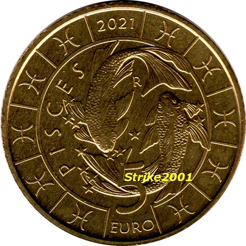 Euro san marino - 5, 2021