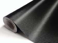 PELLICOLA ADESIVA CARBONIO NERO NERA 3D ANTIGRAFFIO TUNING AUTO MOTO SCOOTER CAR