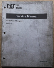 CATERPILLAR S6S Manuale Di
