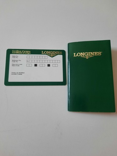 Set longines garanzia - longines,