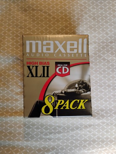 Sealed maxell audio cassette - audio,