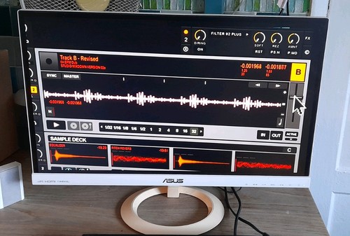 Asus vx239h monitor - monitor, bianco
