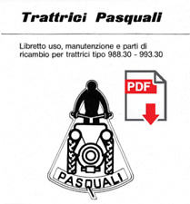 PASQUALI 993.30 Manuale uso