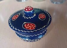 Deruta Zuccheriera Blu Vintage