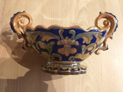 Alzatina ceramica lustro