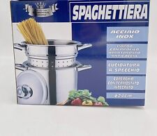 Blumenthal Bavaria Spaghettiera Pastaiola 24cm Acciaio Inox Con Coperchio