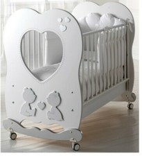 Vendo Culla Cuore Di Mamma Con Swarovski Originali Compresa Di Piumone E...