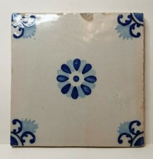  AZULEJOS tradizionale piastrella portoghese, ceramica dipinta a mano primi 900