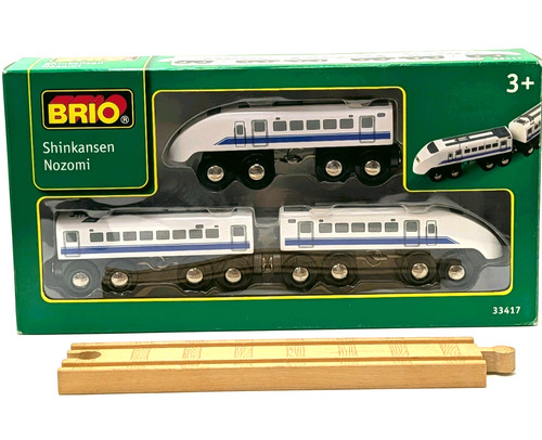 Treno proiettile brio legno - brio, in