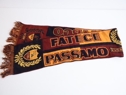 Sciarpa calcio roma fatece - sciarpa,