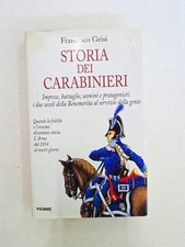 ​"Storia dei Carabinieri" Grisi PIEMME Libro Vintage Raro Forze dell'Ordine