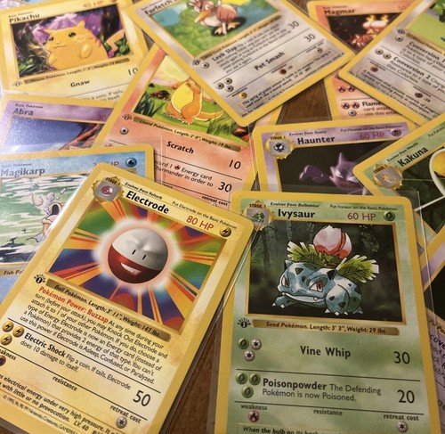 Carte pokemon vintage - carte,
